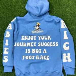 เสื้อมีฮู้ดผ้าฝ้าย100% ไซส์ใหญ่พิเศษสำหรับผู้ชายผ้าฝ้ายฝรั่งเศสเทอร์รี่มีซิปขึ้นสำหรับฤดูหนาว - Product Image 2