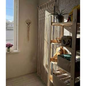 Handmade Bohemian <b>Macrame</b> Wall <b>Curtain</b> Beautiful High Quality Cotton Fabric Hanging for Bedroom Wall Decor Featuring Beautiful - Product Image 3