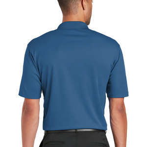 100% poliéster transpirable para hombre personalizado que absorbe la humedad camisa polo de manga corta - Product Image 2