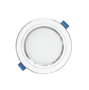 Downlight LED Minimalista Moderno RGB CCT Fácil Instalación en Interiores TOS Borde Plateado Aluminio Moldeado Estilo Minimalista Fácil TLC VN - Product Image 3