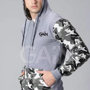 Custom <b>Men</b> <b>Zipper</b> Hoodies High Quality Full Zip-Up Winter Street Wear Style with Design Full <b>Zipper</b> <b>Hoodie</b> for <b>Men</b> - Product Image 3