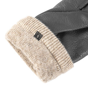 Gants en cuir de haute qualité sur mesure en gros, nouveau style, design simple pour les activités de plein air en hiver, gants en cuir tendance - Product Image 2