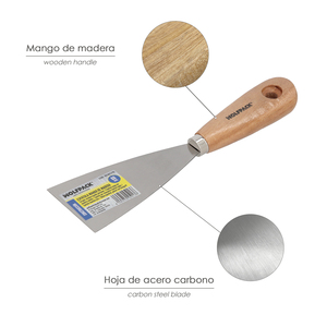 Spatola con Manico in Legno e Lama da 60mm. - Product Image 3
