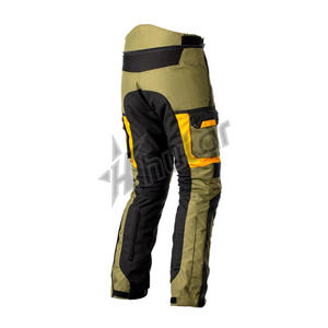 2025สิ่งทอกางเกงมอเตอร์ไบค์สำหรับผู้ชายชุดป้องกันกางเกง Cordura กันน้ำรถจักรยานยนต์หลายกระเป๋า - Product Image 2