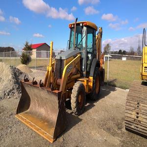 Livraison rapide 2003 John Deeree 310SG 4x4 chargeuse-pelleteuse avec godet arrière solide et bras de chargeur frontal - Product Image 4