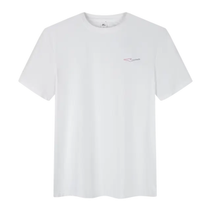 Camiseta Deportiva ERKE para Hombre, Dri-Fit, 100% Poliéster, Blanca, con Serigrafía y Diseño Comprimido - Modelo 11226202248-001 - Product Image 1