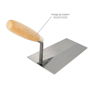 Spatola Wolfpack Plus con Manico in Legno 341-a/180 mm. - Product Image 5