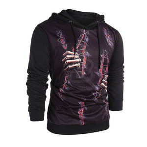 OEM Service Hombres Casual Invierno Cálido Sublimación Sudaderas con capucha Collar Último diseño al por mayor - Product Image 2