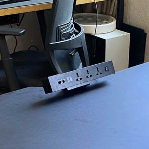 Multiprise HOECZ018 à 6 prises avec cordon d'extension à fixation sur surface de bureau, extrémité femelle IEC, réseau Wi-Fi - Product Image 6