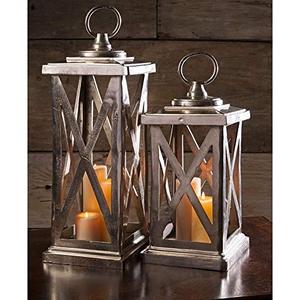 26\" Quality Aluminum <b>Cast</b> Candle Holder Lantern Handmade Glass Home Decoration World's Best Quality Made in India - Product Image 2