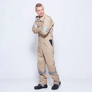 Vêtements de travail ensemble manches complètes vêtements de travail costume pour hommes vêtements de travail de sécurité uniforme d'approvisionnement d'usine - Product Image 6