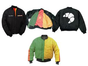 Chaqueta Bomber para hombre con estampado Digital 2023, cuero transpirable, satén de poliéster con cierre de cremallera, de talla grande, relleno de algodón para invierno - Product Image 4