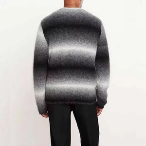 Pull en acrylique léger et chaud pour homme, tricot d'automne à manches longues, design doux et confortable, logo personnalisable sur le devant, pull de haute qualité - Product Image 4