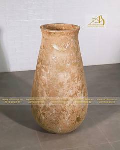 Atlantis AN089H110DYA amarillo oscuro antiguo hogar maceta diseño moderno para plantar jardín y mini decoración de paisaje - Product Image 4