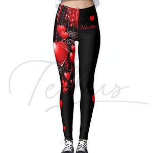 Leggings de Mujer con Estampado Transpirable y Cintura Alta Elástica de Última Moda con Función de Secado Rápido y Largo Completo - Product Image 5