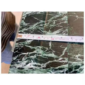 Modern Spider Green Marble Slabs for Kitchen <b>Bathroom</b> Flooring Countertop Outdoor Exterior Wall Wholesale India - Product Image 2