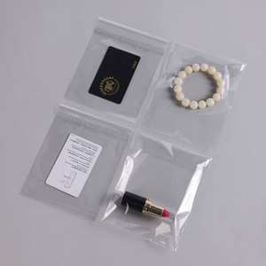 Sacs en polyéthylène transparents refermables, légers, imperméables et écologiques avec logo personnalisé pour le commerce électronique textile - Product Image 6