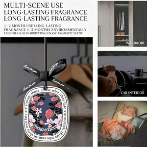 Désodorisant de <span class=keywords><strong>voiture</strong></span> suspendu en papier écologique, vente en gros, formes et parfums variés, décoration de <span class=keywords><strong>voiture</strong></span> - Product Image 3