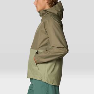 Trending Winter Fashion Outdoor Canvas Softshell <b>Jacket</b> <b>Men</b> Stand Zipper <b>Lightweight</b> Windproof Waterproof Breathable High Street - Product Image 4