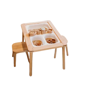 <span class=keywords><strong>Mesa</strong></span> de casa <span class=keywords><strong>montessori</strong></span> para niños, <span class=keywords><strong>mesa</strong></span> sensorial con <span class=keywords><strong>luz</strong></span>, nuevo diseño - Product Image 1