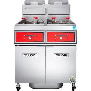 ลดราคาพิเศษ 4VK85CF PowerFry5 เครื่องทอดแก๊สเชิงพาณิชย์ 90 ปอนด์ แบบตั้งโปรแกรมได้ 4 ช่อง - Product Image 2