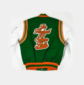 Haute qualité meilleure vente top 2025 vente en gros hommes veste Letterman veste personnalisée Baseball Letterman Bomber veste d'hiver - Product Image 3