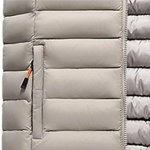 Chaleco Acolchado de Lona Cálido para Hombre, Sin Mangas, con Cuello Alto, Logotipo Frontal Personalizable, Diseño Sin Mangas, OEM - Product Image 4