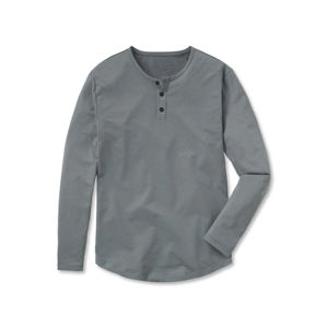 เสื้อยืดผู้ชายแขนยาวผ้าโพลีเอสเตอร์5% 33% ผ้าสแปนเด็กซ์62% นุ่มออกแบบโลโก้ได้ตามต้องการ - Product Image 1