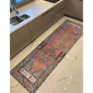 Vintage Style <b>Chenille</b> <b>Rug</b>: Turkish Pattern Entryway Runner - Product Image 1
