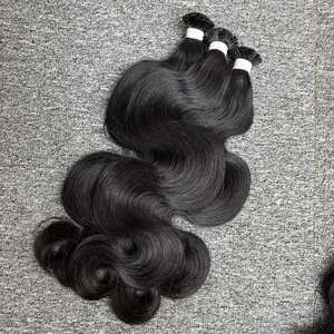 Onda del cuerpo en cabello de trama, cabello humano 100%, cabello crudo camboyano Un donante - Product Image 3