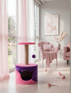 Griffoir pour chats Amistar Berry House de haute qualité, adapté à toutes les races et tailles de chats. - Product Image 5