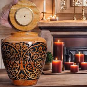 Urna Grande de Madera para Cenizas Humanas Para Mascotas Adulto Personalizada para Entierro para Cenizas Urna - Product Image 2