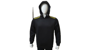 Survêtement d'été à capuche de haute qualité pour hommes et femmes, en coton et polyester polaire, idéal pour la randonnée, la pêche, avec design personnalisé, survêtements de sport à poches avant - Product Image 3
