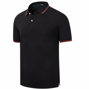 Les polos à revers d'été de qualité supérieure sont des chemises simples et décontractées à manches courtes pour hommes. - Product Image 1