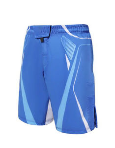 กางเกงขาสั้นสำหรับผู้ชายแบบซับลิเมตแห้งเร็วเป็นมิตรกับสิ่งแวดล้อมอุปกรณ์ฝึกออกกำลังกายในยิมผลิตในปากีสถาน - Product Image 1