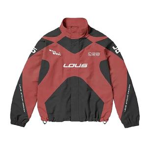 Vente en gros OEM Ensemble coupe-vent et survêtement en nylon pour hommes respirant et léger de grande taille personnalisable pour l'hiver - Product Image 3