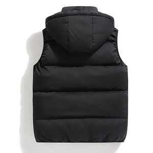 High Quality Custom Made Puffer Vest <b>Men</b> New Arrival <b>Arm</b> Less Puffer Jacket Adults With Your Own Logo <b>For</b> Hot Sale - Product Image 2
