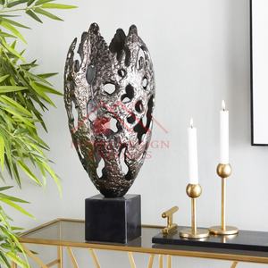 Living Room / Unique Design for Sculpture <b>Table</b> Metal Sculpture/ High Quality Metal Desk <b>Table</b> Sculpture - Product Image 3