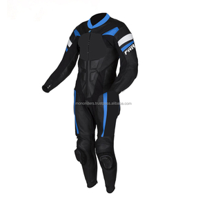 Mono de Motocicleta Personalizado para Hombre, de Cuero, Cortavientos, Transpirable, de Secado Rápido, Talla Grande, Ligero - Product Image 4