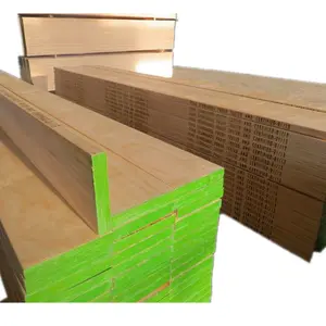 Sjuper menjual kayu lapis e0 kayu struktural formwork kuning lvl balok kayu
