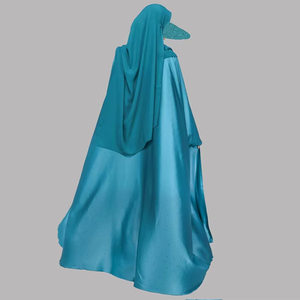 Abaya pour femmes de dernière génération, design modeste, broderie musulmane, haute qualité, design personnalisé, 100% soie chiffon, écologique, toutes tailles - Product Image 3