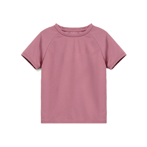 T-shirt personnalisable tricoté en jersey respirant pour femmes fabriqué en usine 100% décontracté longueur courte demi manches séchage rapide asymétrique - Product Image 2