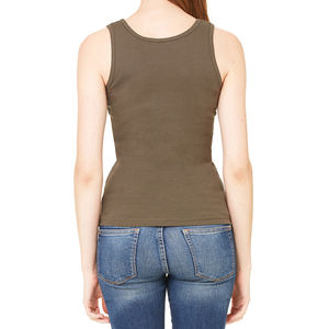 2025 nouveauté personnalisé femmes sans manches débardeur plaine solide motif Fitness débardeur OEM ODM Service - Product Image 3