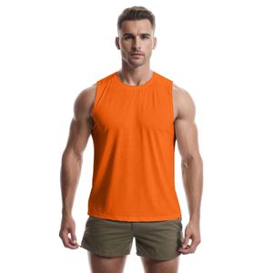 Camisetas sin mangas ajustadas con logotipo personalizado directo de fábrica 100% algodón Método de tejido de punto informal - Product Image 3