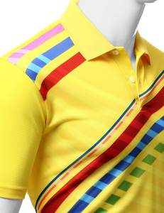 T-shirt d'été pour homme en soie glacée tricotée fine, à manches courtes, uni, grande taille, décontracté, respirant, séchage rapide, style luxe, col à revers - Product Image 4