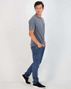 Camiseta de Bolsillo para Hombre, Tacto Suave, Tejido Liso, Ajuste Fresco, Comodidad Activa, Capa Diaria, Caída Flexible, Estilo Fresco, Transpirable, Secado Rápido - Product Image 1