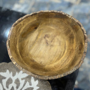 Bol à salade en bois d'acacia vintage peint à la main, écologique et durable, imprimé d'animaux, pour servir des tomates, décoration de fête, décoration de la maison, cadeaux d'affaires - Product Image 1