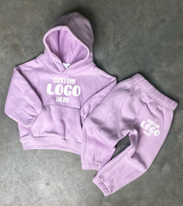 Pakii ชุดเสื้อผ้าเด็ก2ชิ้นมีซิปสำหรับเด็กผู้ชายชุดวอร์มเด็กผ้าฝ้าย2-16ปี - Product Image 5