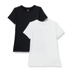 T-shirt pour femme en maille aérée, fibre douce, finition lisse, soutien flexible pour les mouvements, sensation légère, confort respirant, ajustement confortable - Product Image 3