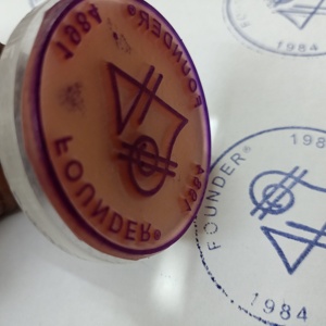 Custom Made Very Nice Rubber <b>Stamps</b> Ideal for Use by <b>Business</b> Owners for Stamping Logos on Packaging and Documents - Product Image 4